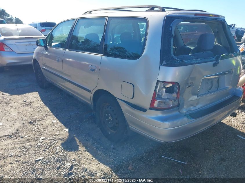 1998 Isuzu Oasis S VIN: JR2RJ2869WC000217 Lot: 38322171