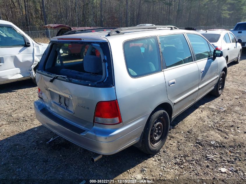 1998 Isuzu Oasis S VIN: JR2RJ2869WC000217 Lot: 38322171