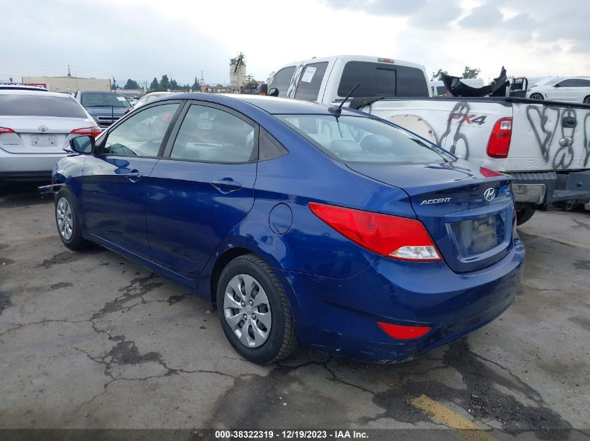 2017 Hyundai Accent Se VIN: KMHCT4AE4HU174076 Lot: 38322319