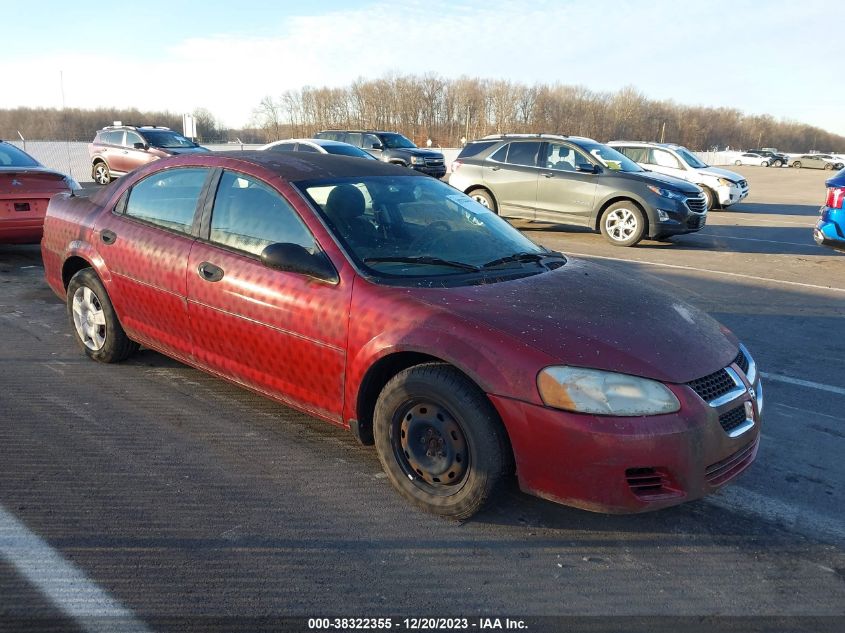 2004 Dodge Stratus Se VIN: 1B3EL36X14N301857 Lot: 38322355