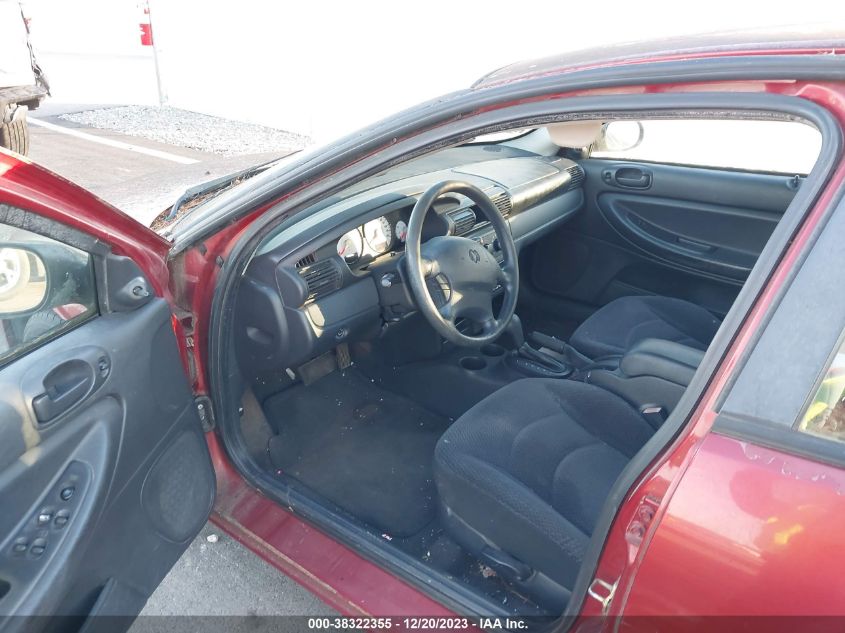 2004 Dodge Stratus Se VIN: 1B3EL36X14N301857 Lot: 38322355