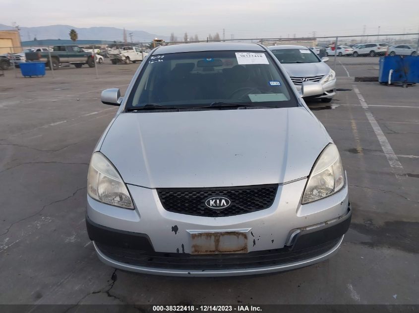 KNADE123576259197 2007 Kia Rio Lx