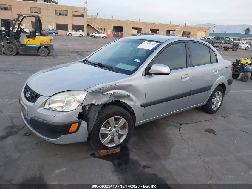 KNADE123576259197 2007 Kia Rio Lx