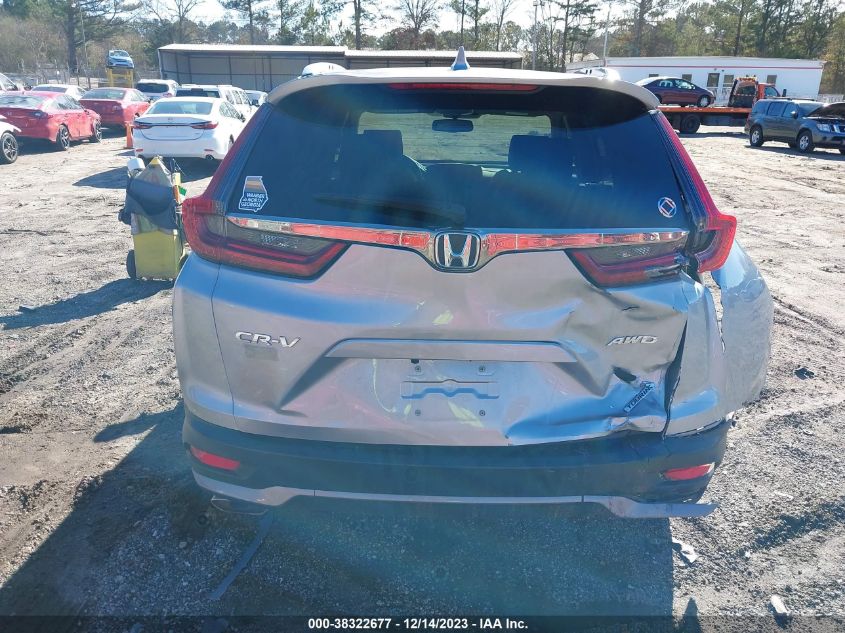 2022 Honda Cr-V Awd Touring VIN: 7FARW2H99NE036805 Lot: 38322677