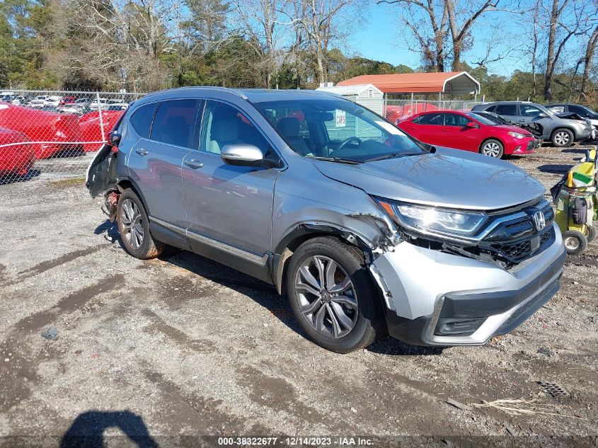 2022 Honda Cr-V Awd Touring VIN: 7FARW2H99NE036805 Lot: 38322677