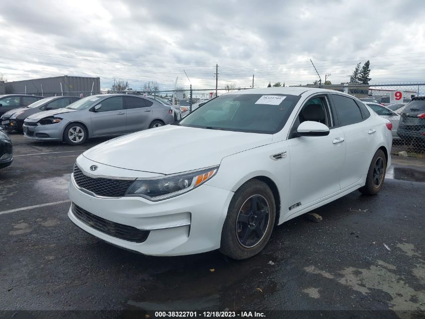 2016 Kia Optima Lx VIN: 5XXGT4L37GG055489 Lot: 38322701