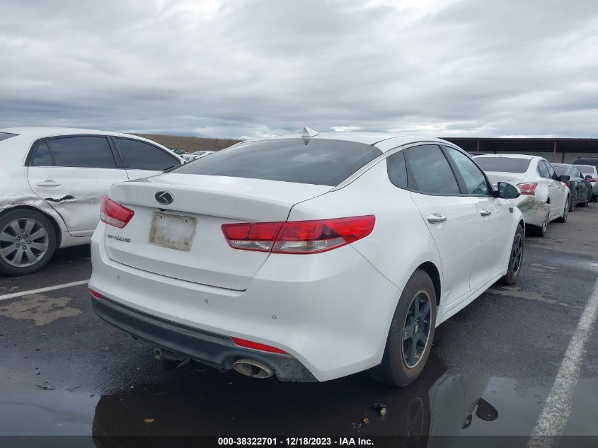 2016 Kia Optima Lx VIN: 5XXGT4L37GG055489 Lot: 38322701