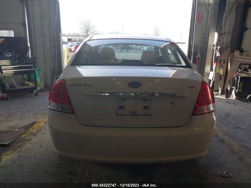 KNAFE121675403711 2007 Kia Spectra Ex