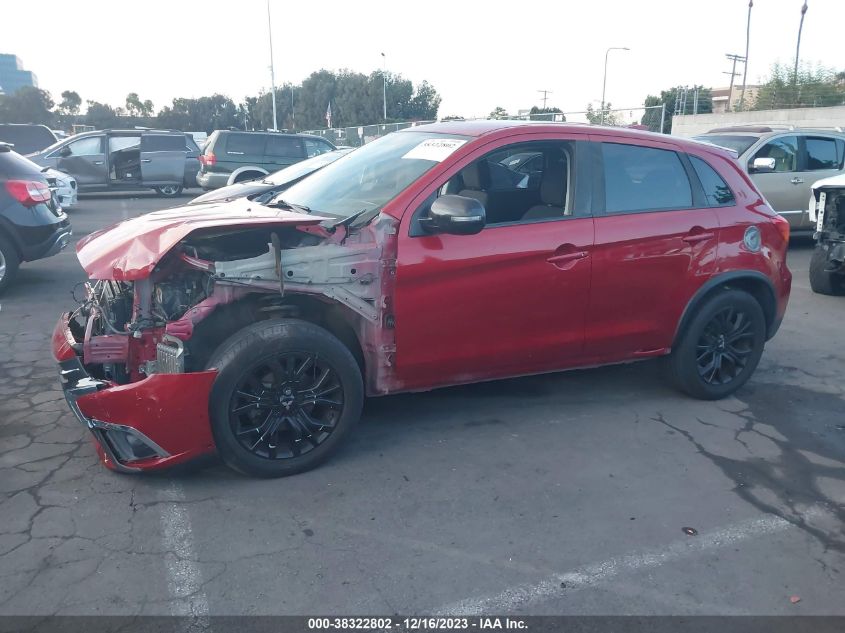 2018 Mitsubishi Outlander Sport 2.0 Le VIN: JA4AR3AU8JZ024289 Lot: 38322802