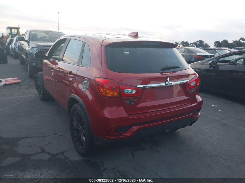 2018 Mitsubishi Outlander Sport 2.0 Le VIN: JA4AR3AU8JZ024289 Lot: 38322802