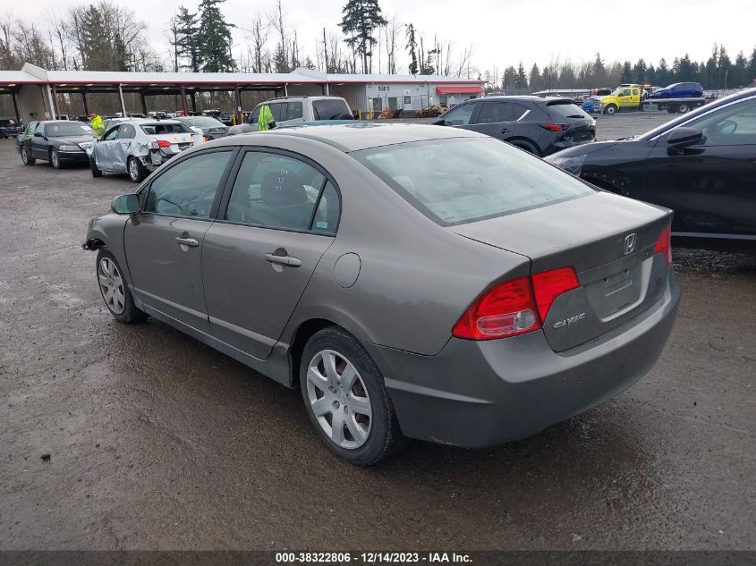 1HGFA16566L012789 2006 Honda Civic Lx