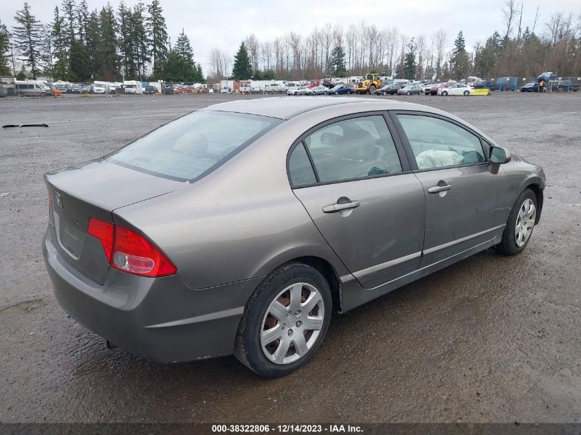 1HGFA16566L012789 2006 Honda Civic Lx