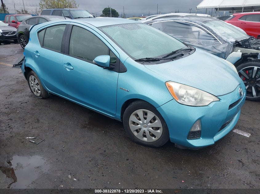 2012 Toyota Prius C Two VIN: JTDKDTB31C1022075 Lot: 38322878
