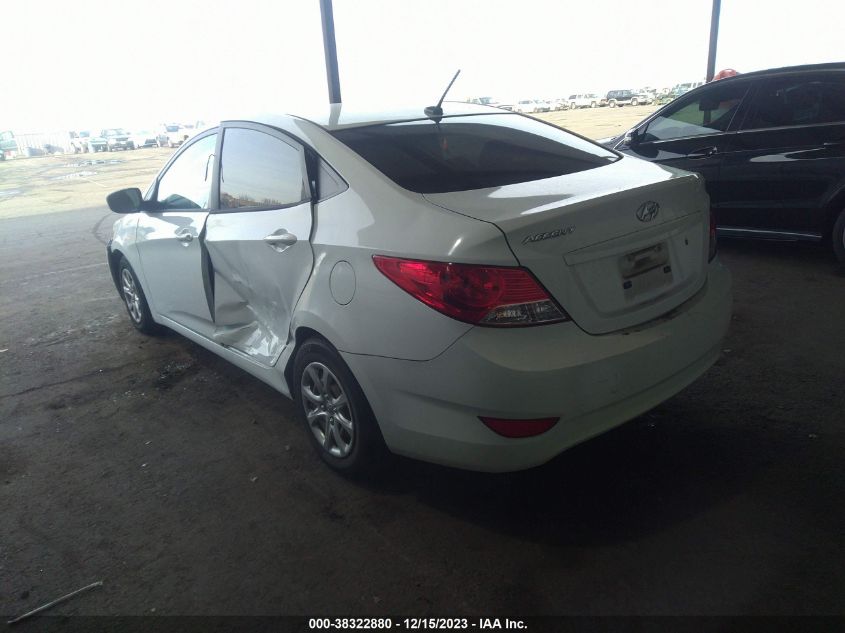 2013 Hyundai Accent Gls VIN: KMHCT4AE7DU538582 Lot: 38322880