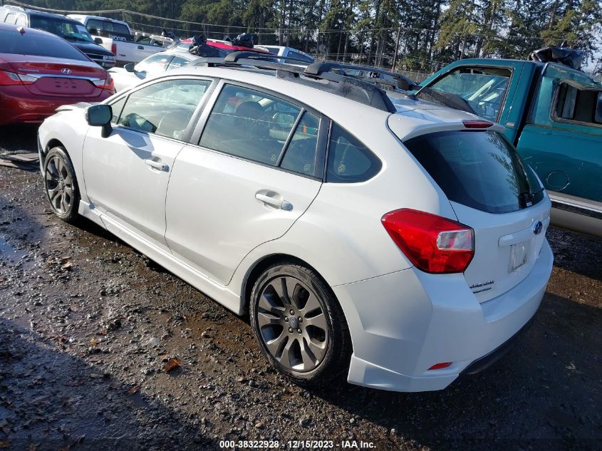 2015 Subaru Impreza 2.0I Sport Premium VIN: JF1GPAT60F8301948 Lot: 38322928