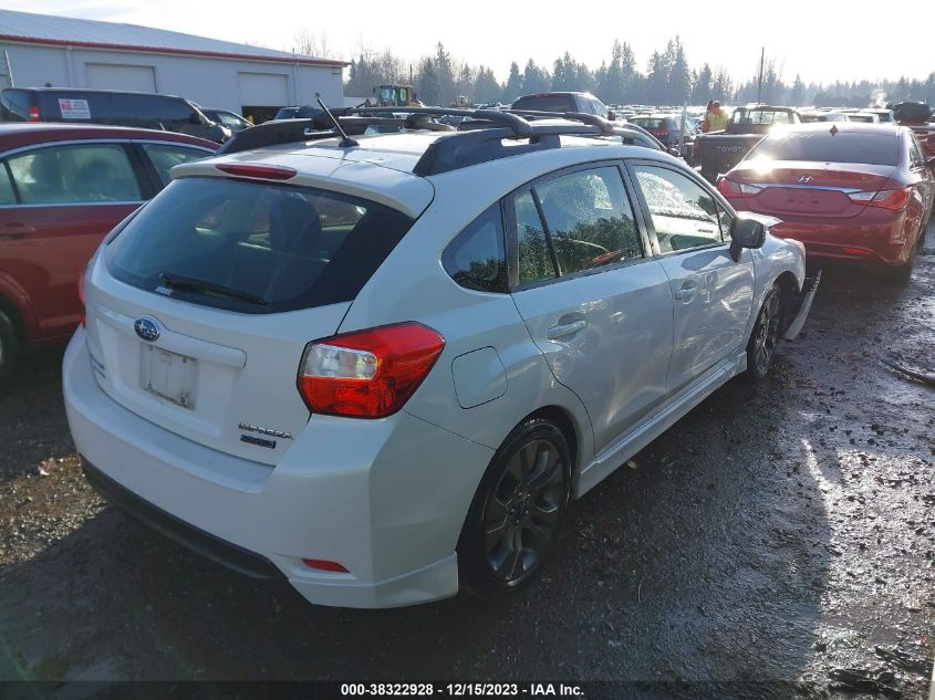 2015 Subaru Impreza 2.0I Sport Premium VIN: JF1GPAT60F8301948 Lot: 38322928