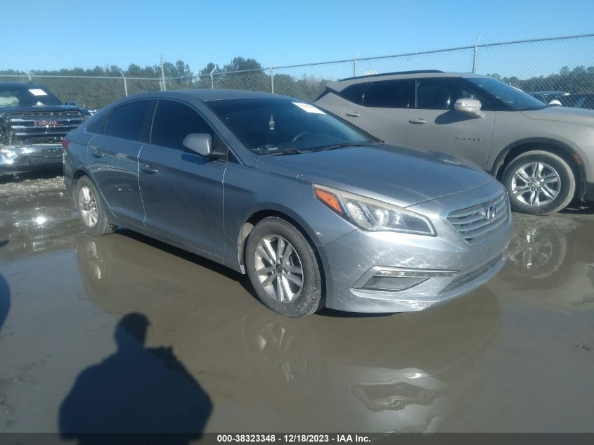 2015 Hyundai Sonata Se VIN: 5NPE24AF3FH027117 Lot: 38323348