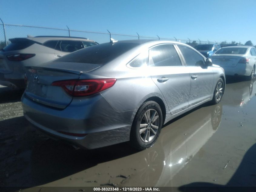 2015 Hyundai Sonata Se VIN: 5NPE24AF3FH027117 Lot: 38323348