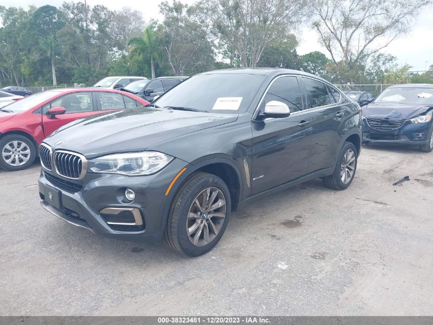 VIN 5UXKU0C59J0G81072 2018 BMW X6, Sdrive35I no.2