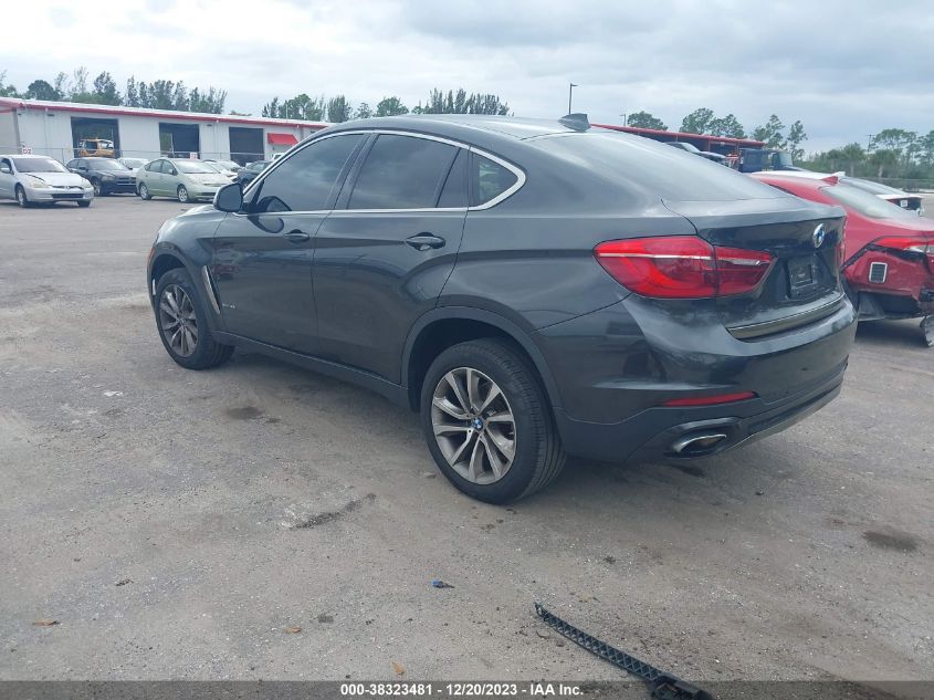 VIN 5UXKU0C59J0G81072 2018 BMW X6, Sdrive35I no.3