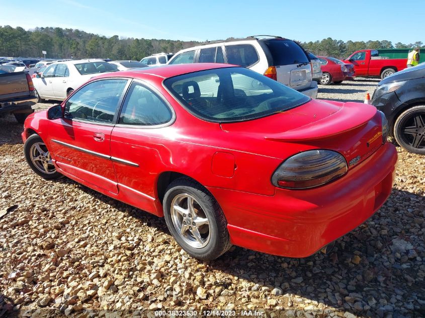 1999 Pontiac Grand Prix Gt VIN: 1G2WP12KXXF262694 Lot: 38323530