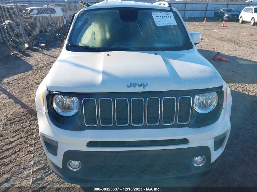 2019 Jeep Renegade Latitude Fwd VIN: ZACNJABB2KPJ96010 Lot: 38323537