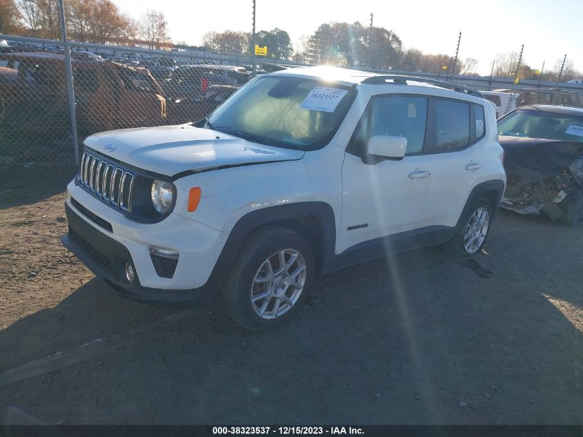 2019 Jeep Renegade Latitude Fwd VIN: ZACNJABB2KPJ96010 Lot: 38323537