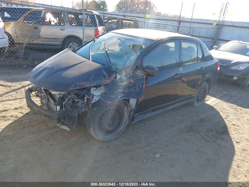 2011 Nissan Versa 1.8S VIN: 3N1BC1AP0BL409285 Lot: 38323542