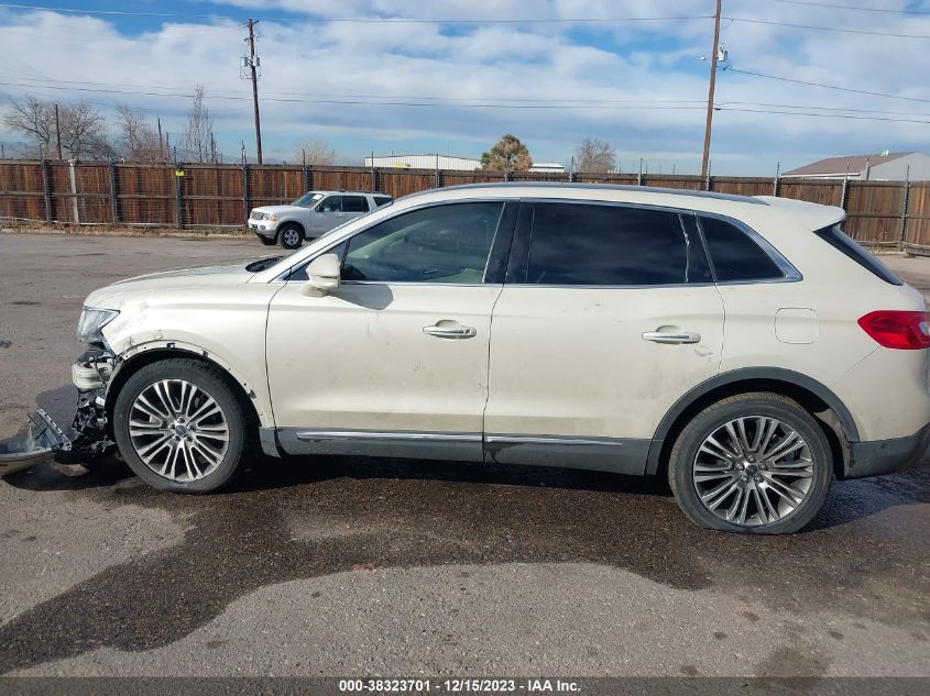 2016 Lincoln Mkx Reserve VIN: 2LMTJ6LRXGBL42409 Lot: 38323701