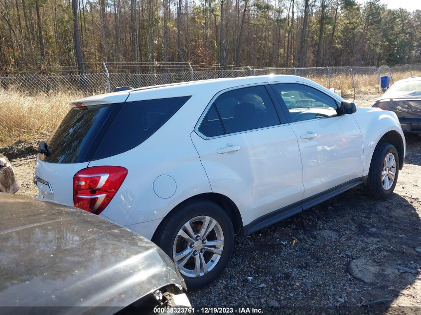 2GNALBEK4H1513695 2017 Chevrolet Equinox Ls