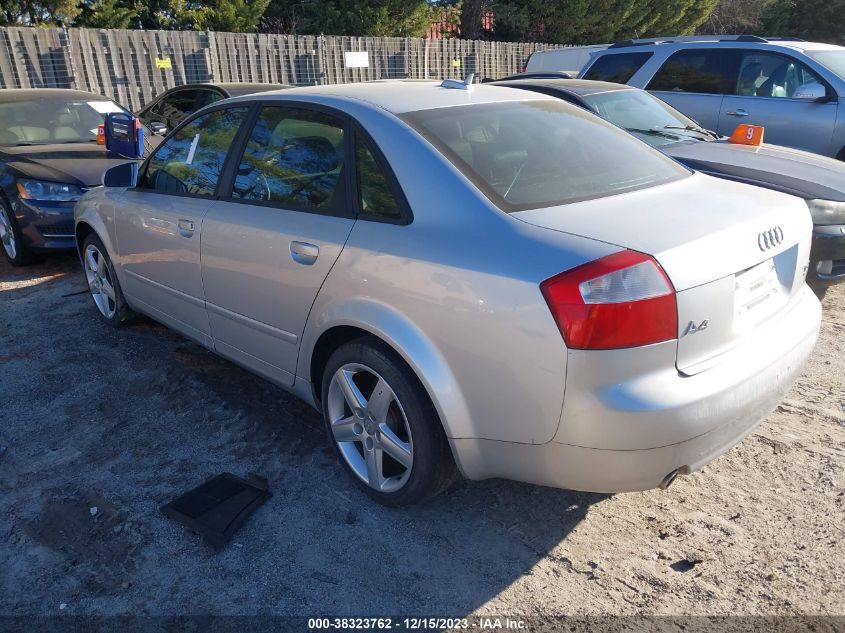 2005 Audi A4 1.8T/1.8T Special Edition VIN: WAULC68E15A045499 Lot: 38323762