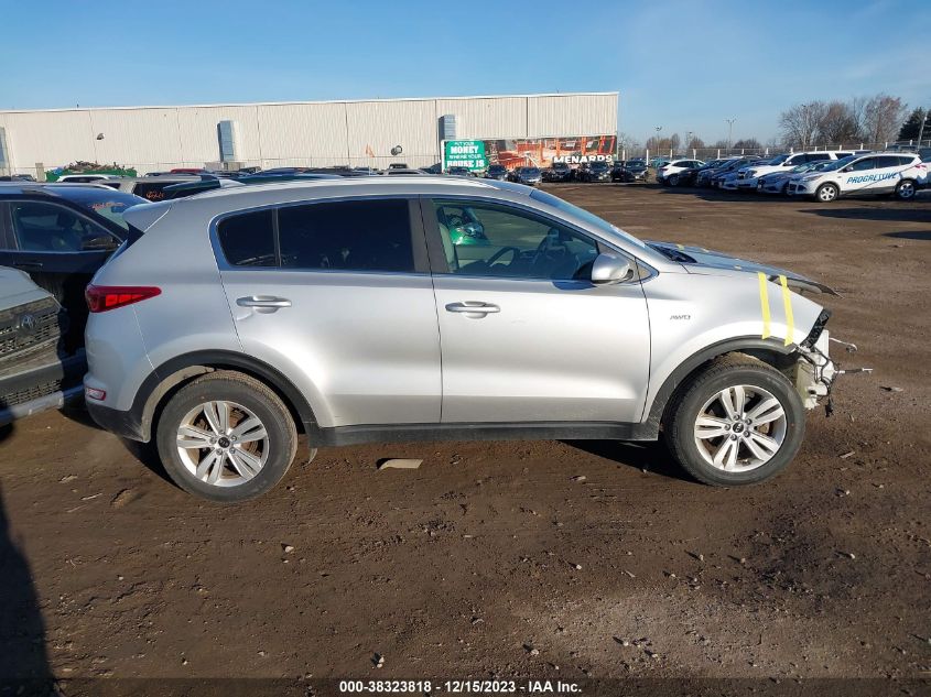 2017 Kia Sportage Lx VIN: KNDPMCAC4H7179272 Lot: 38323818