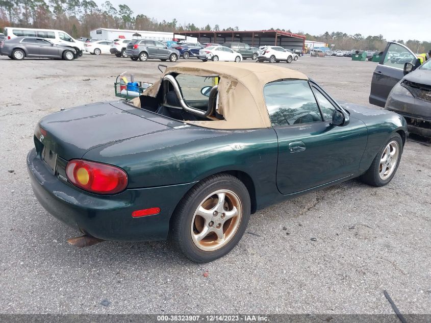 1999 Mazda Mx-5 Miata Leather Pkg/Popular Equipment Pkg/Sports Pkg/Touring Pkg VIN: JM1NB3534X0136680 Lot: 38323907