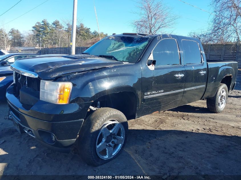 2011 GMC Sierra 2500Hd Denali VIN: 1GT125C84BF142753 Lot: 38324150