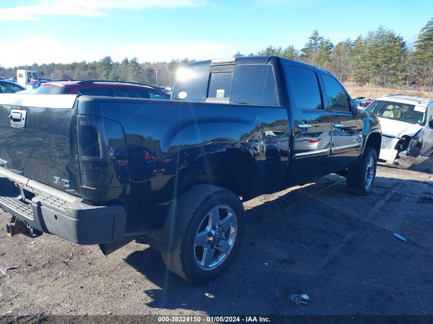 2011 GMC Sierra 2500Hd Denali VIN: 1GT125C84BF142753 Lot: 38324150