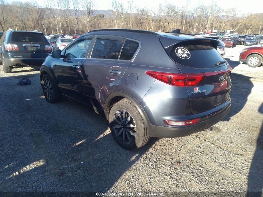 2018 Kia Sportage Ex VIN: KNDPNCAC8J7428482 Lot: 38324224