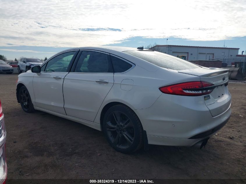 3FA6P0VP8HR210603 2017 Ford Fusion V6 Sport