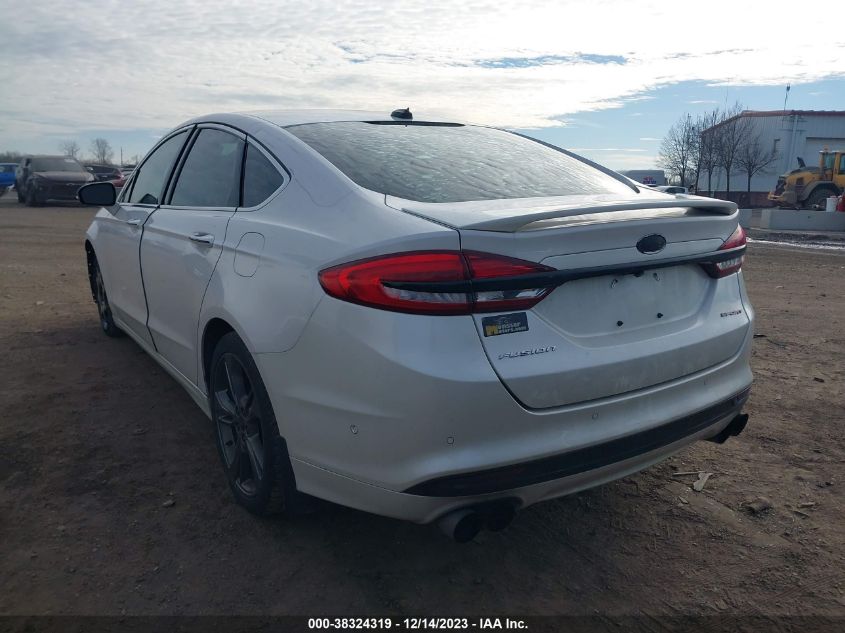 3FA6P0VP8HR210603 2017 Ford Fusion V6 Sport