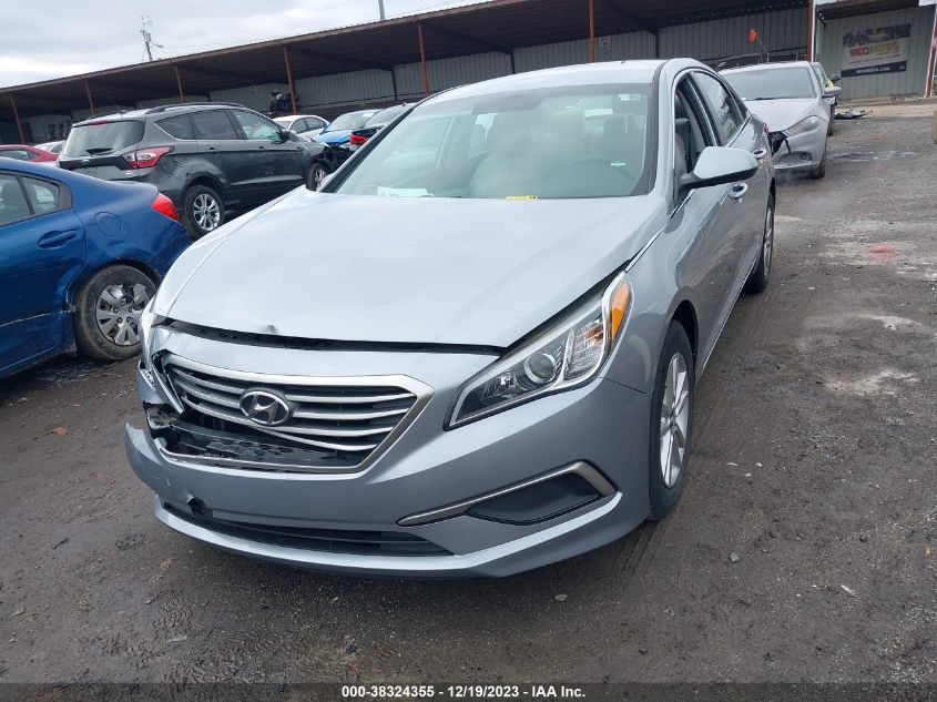 2017 Hyundai Sonata Se VIN: 5NPE24AF5HH458142 Lot: 38324355