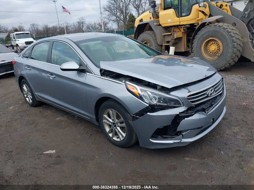 2017 Hyundai Sonata Se VIN: 5NPE24AF5HH458142 Lot: 38324355