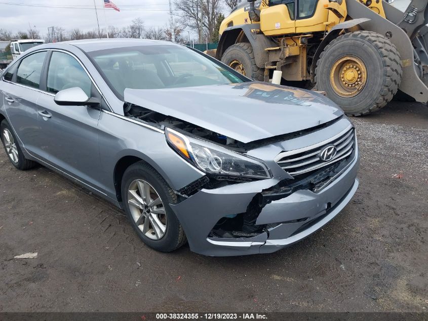 2017 Hyundai Sonata Se VIN: 5NPE24AF5HH458142 Lot: 38324355