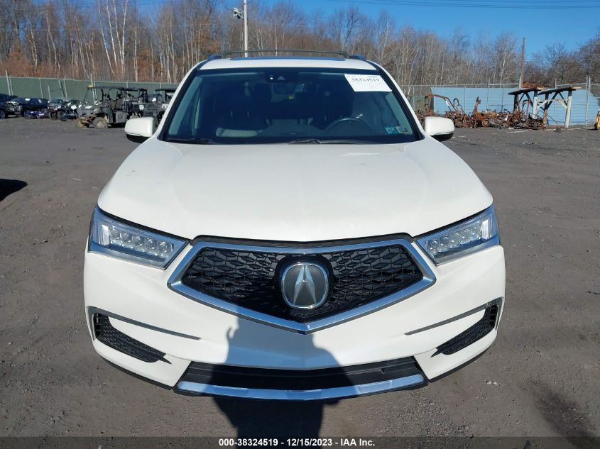 2017 Acura Mdx Technology Pkg VIN: 5FRYD4H56HB010834 Lot: 38324519