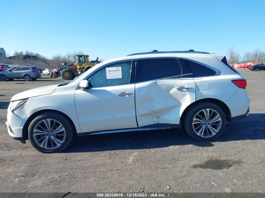 2017 Acura Mdx Technology Pkg VIN: 5FRYD4H56HB010834 Lot: 38324519