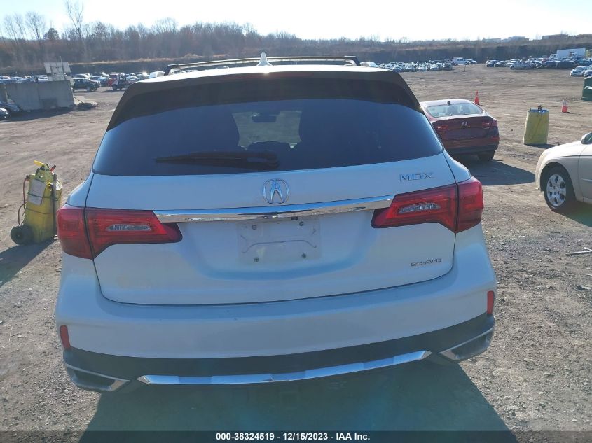 2017 Acura Mdx Technology Pkg VIN: 5FRYD4H56HB010834 Lot: 38324519