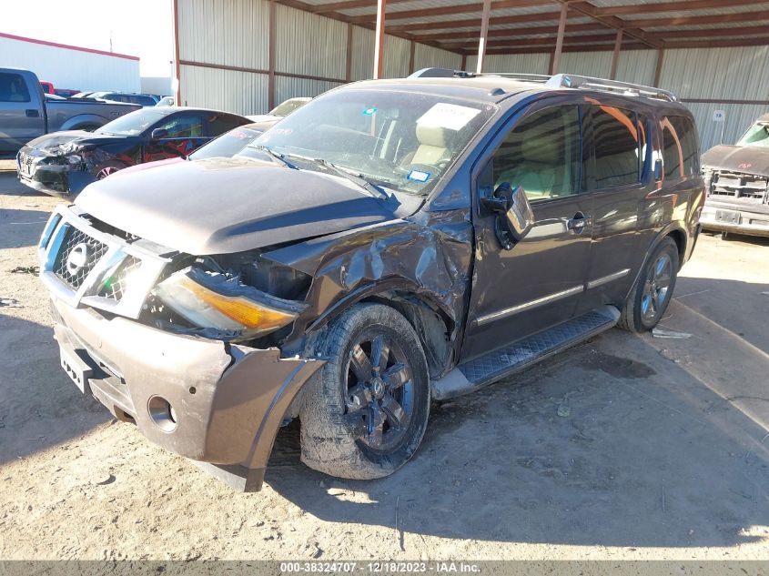 2013 Nissan Armada Platinum VIN: 5N1BA0NF2DN613762 Lot: 38324707