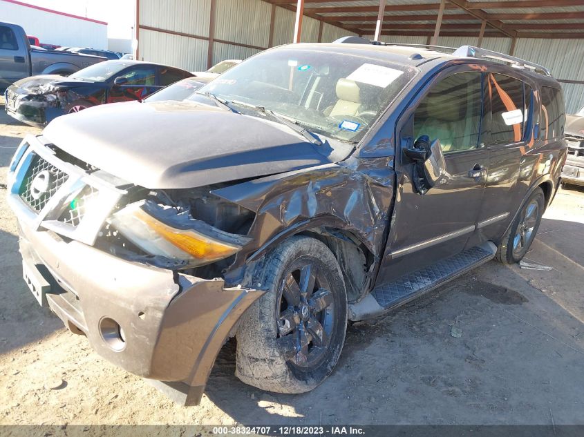 2013 Nissan Armada Platinum VIN: 5N1BA0NF2DN613762 Lot: 38324707