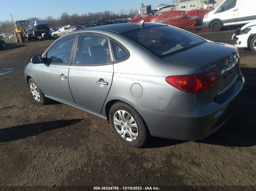 2010 Hyundai Elantra Gls VIN: KMHDU4AD7AU830088 Lot: 38324785