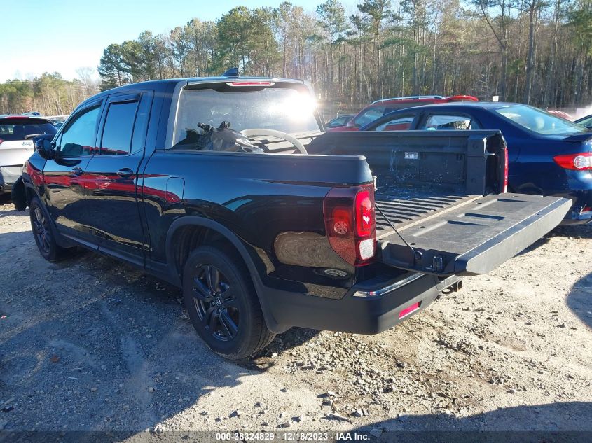 2020 Honda Ridgeline Awd Sport VIN: 5FPYK3F17LB025568 Lot: 38324829