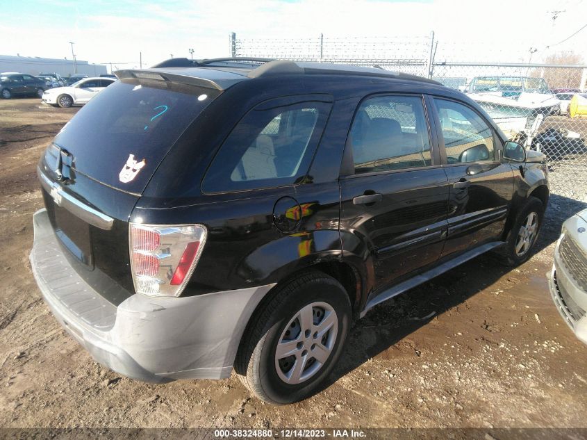 2005 Chevrolet Equinox Ls VIN: 2CNDL13F656130969 Lot: 38324880