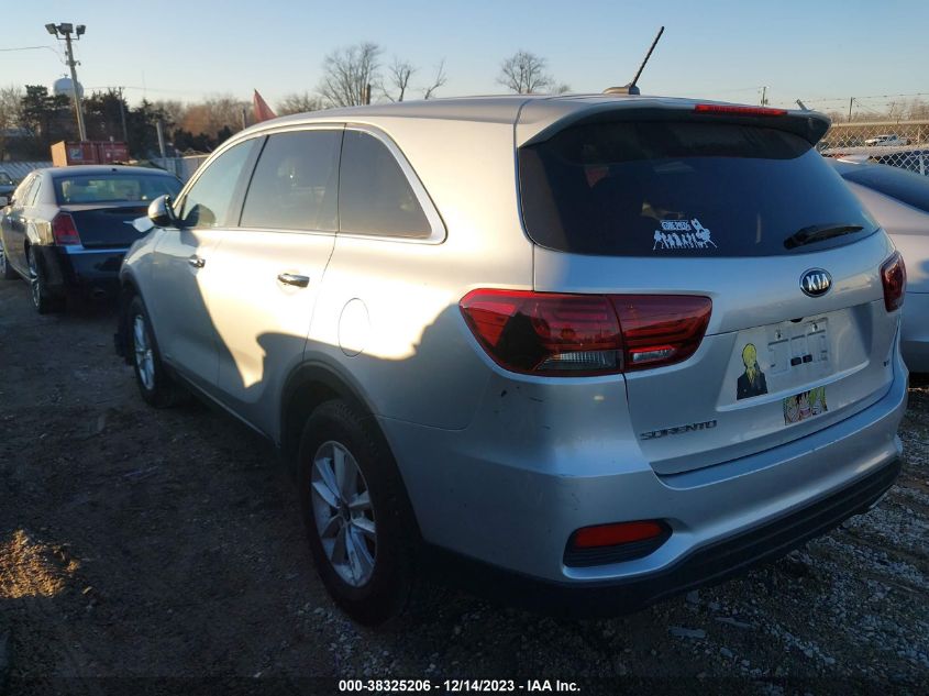 2020 Kia Sorento 3.3L Lx VIN: 5XYPGDA50LG631552 Lot: 38325206